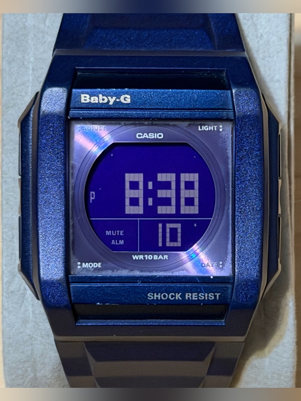 Casio Baby-G G-Shock BG-810-2B Purple Women's Japan Only Digital Watch BG810 810